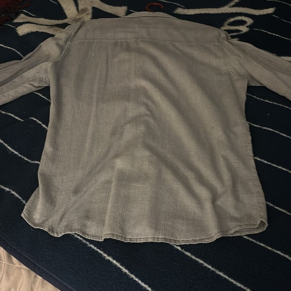 KR3W Brand button down shirt,size medium,  light grey - Picture 4 of 4